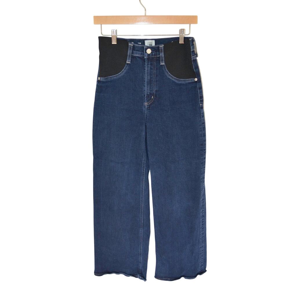 Citizens Of Humanity Maternity Paloma Baggy Wide-Leg Jeans Sz 27